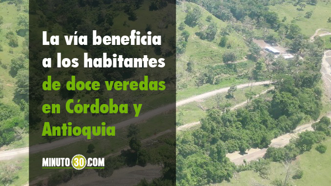 VIDEO Y FOTOS: Ejército entregó vía a Saiza, que comunica a Córdoba con Antioquia