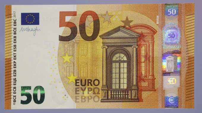 Vista de un billete de 50 euros. EFE/Archivo