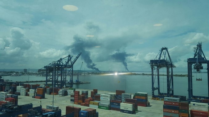 Explosiones en Cartagena.