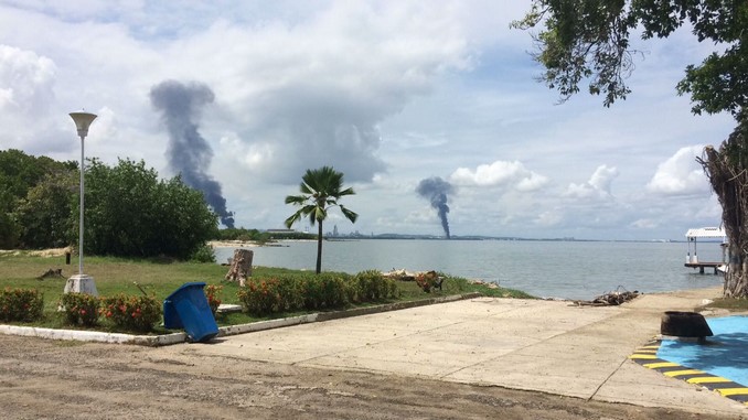 Explosiones en Cartagena.