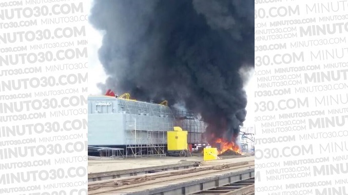 Explosiones en Cartagena.