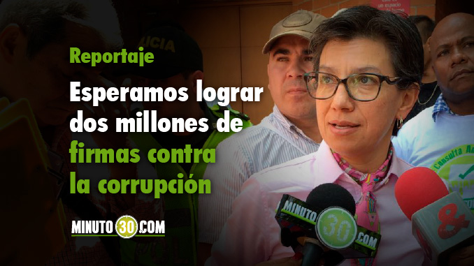 “El mayor problema que tiene el país no son las FARC, sino la corrupción”: Claudia López