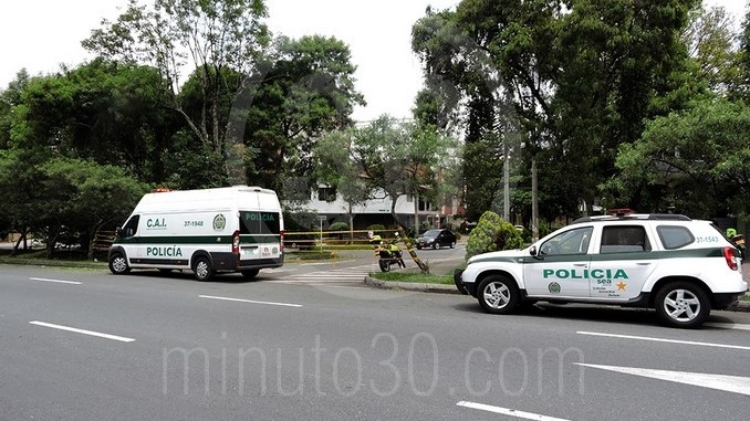 Fleteo en el barrio Los Colores.