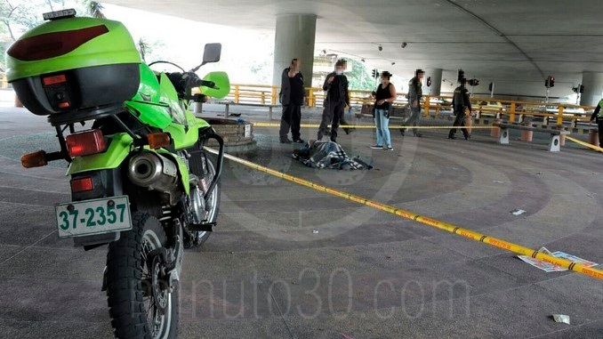 Habitante de calle muerto en Punto Cero.