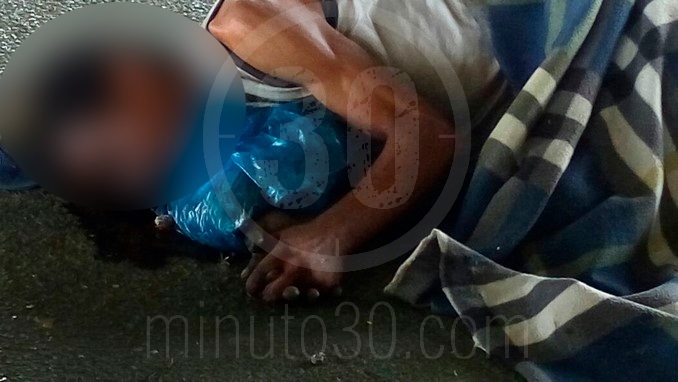 Habitante de calle muerto en Punto Cero.