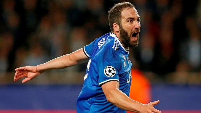VIDEOS Y FOTOS: ¡Matador! Con Higuaín encendido, Juventus golpeó al Mónaco en la Champions