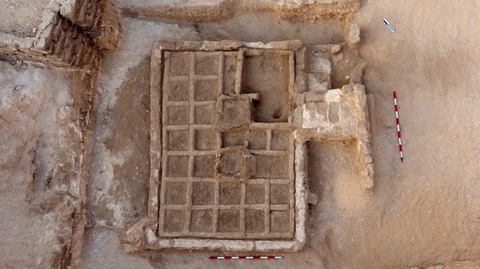 Fotografía facilitada por el Ministerio de Antigüedades egipcio del jardín funerario descubierto por un equipo arqueológico español, perteneciente al Imperio Medio (1.980-1790 a.C.).cerca de la ciudad de Luxor, en la zona de Dra Abu al Naga. EFE