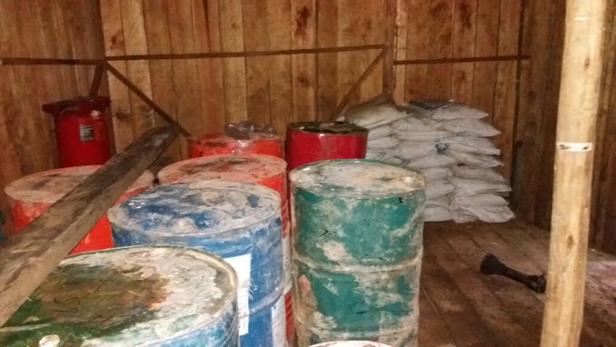 Ejército destruyó dos laboratorios para procesar pasta base de coca en el Cauca