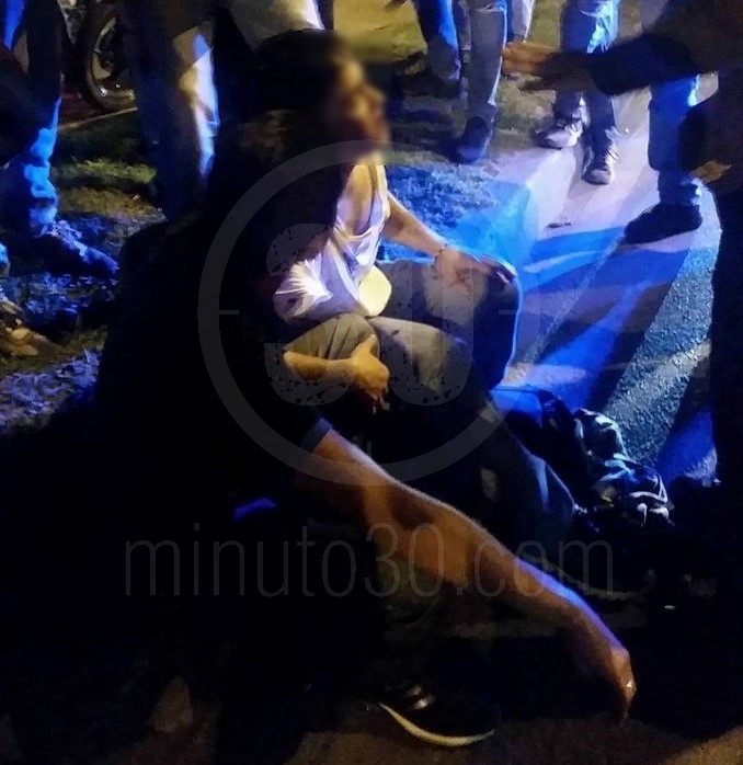 Ladrones en la avenida Regional.