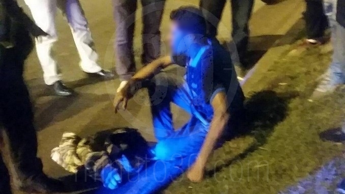 Ladrones en la avenida Regional.