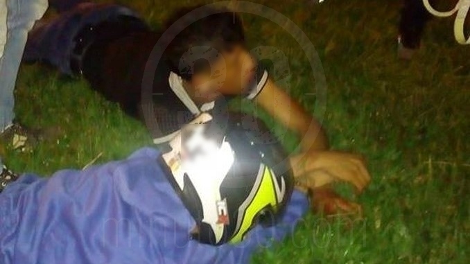 Ladrones capturados en La Quintana.