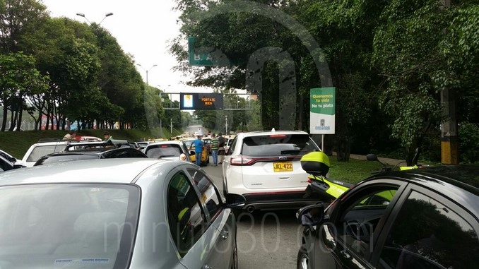 Movilización de taxistas.
