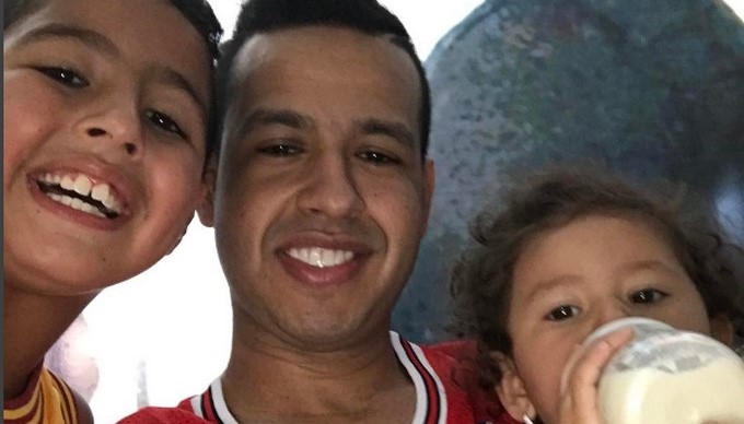 El fallecido cantante Martín Elías y sus dos hijos/ Tomada de Instagram: @martineliasjr