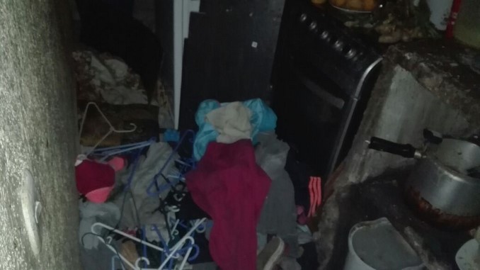 Niños rescatados por la Policía en Bogotá.