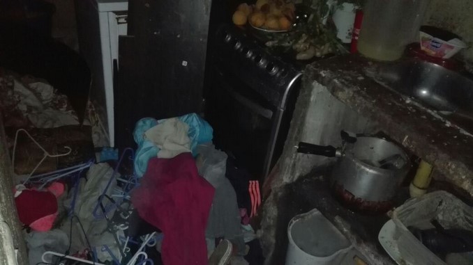 Niños rescatados por la Policía en Bogotá.