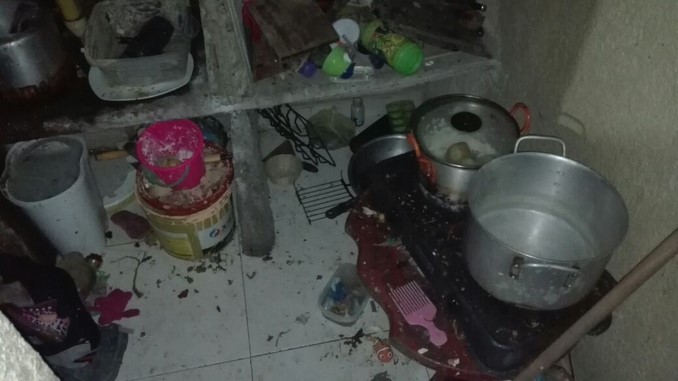 Niños rescatados por la Policía en Bogotá.