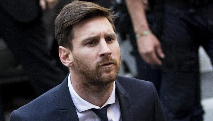 El jugador del FC Barcelona Lionel Messi, a su llegada a la Audiencia de Barcelona el pasado mes de junio. EFE/Archivo