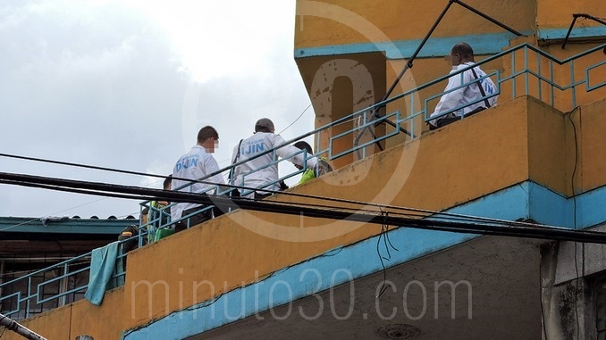 Mujer embarazada murió por una herida de arma de fuego.