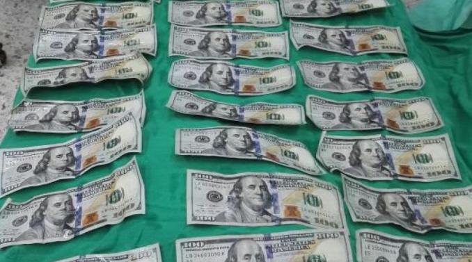 Discutió con su pareja y decidió comerse 9 mil dólares