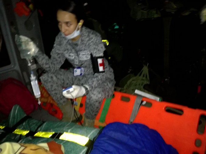 Dos mujeres en grave estado de salud fueron evacuadas por la Fuerza Aérea en el Tolima