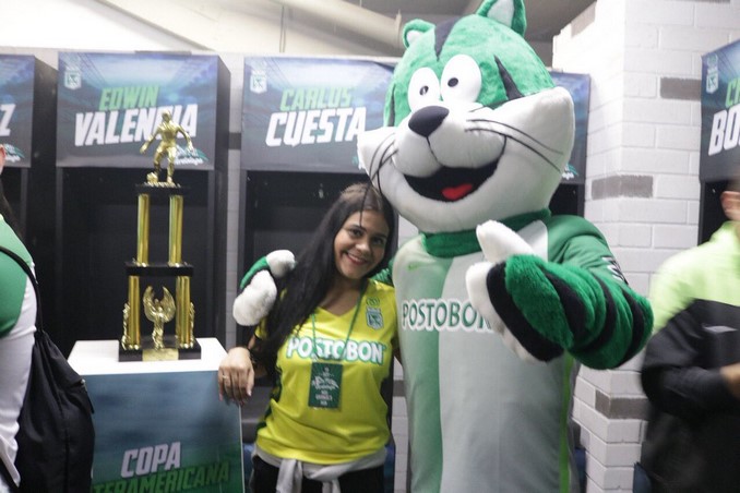 FOTOS: Los hinchas del Verde colman el Atanasio para la final ante Chapecoense 6 nacional hinchas 7