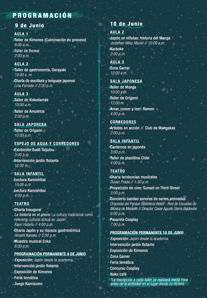 Nippon Fest en el Parque Biblioteca Belén/ Cortesía Nippon Fest