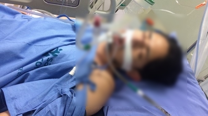 Paciente sin identificar en la Clínica Sagrado Corazón.