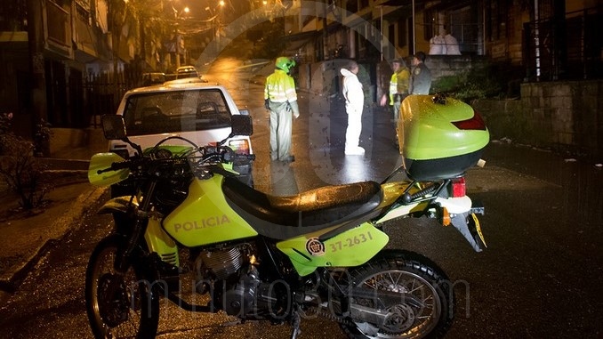 Pareja asesinada en el barrio Curazao de Robledo.