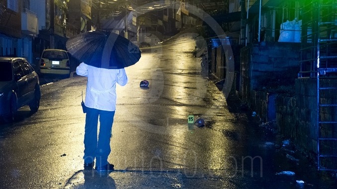 Pareja asesinada en el barrio Curazao de Robledo.