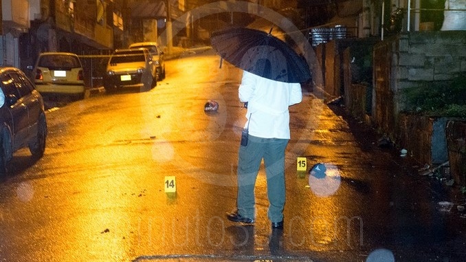 Pareja asesinada en el barrio Curazao de Robledo.