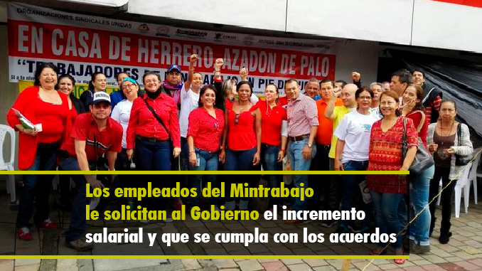Así avanza en Medellín el paro de empleados del Mintrabajo