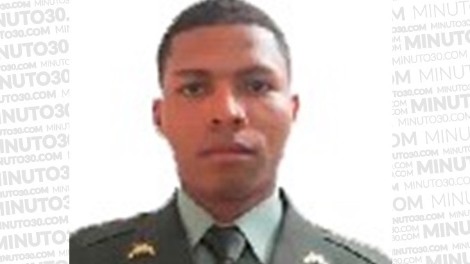 Patrullero Alejandro Caro Jave, asesinado en Pueblorrico.