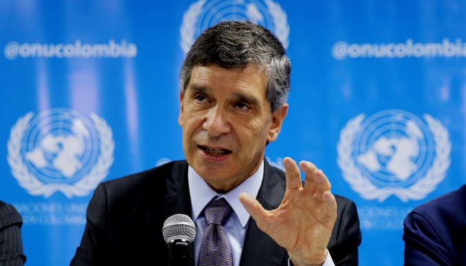 El consejero presidencial para el Posconflicto, Rafael Pardo