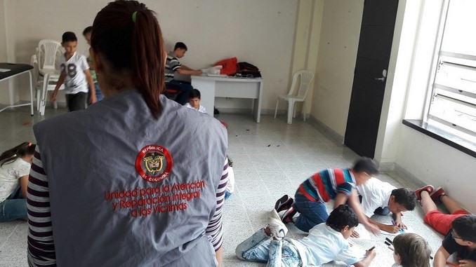 Cuarenta niños víctimas de Antioquia recibieron su indemnización