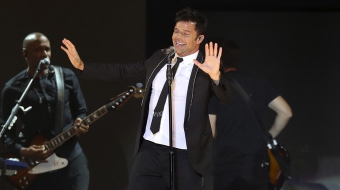 El cantante puertorriqueño Ricky Martin. EFE