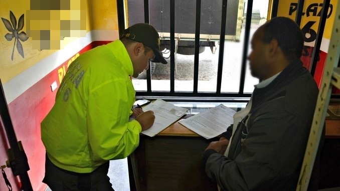 Operativo contra las apuestas ilegales.