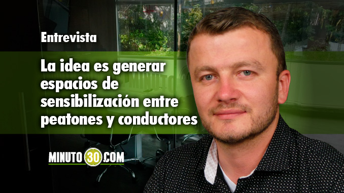 Santiago Montoya - Secretario de Movilidad Sabaneta. Foto/Minuto30