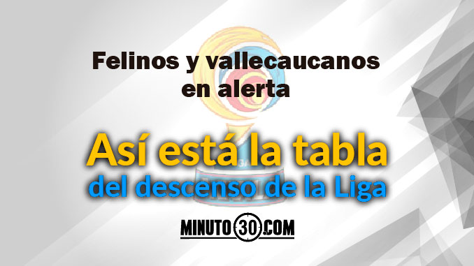 4 en riesgo: así está la tabla del descenso al término de la decimosexta jornada de la Liga 5 tabla de descenso fecha 16 portada