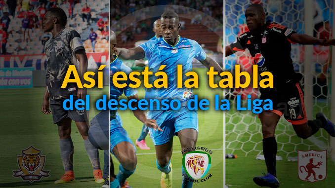 Estos equipos pasan las 'horas flacas' por la cercanía del descenso 5 tabla de descenso fecha 17 portada