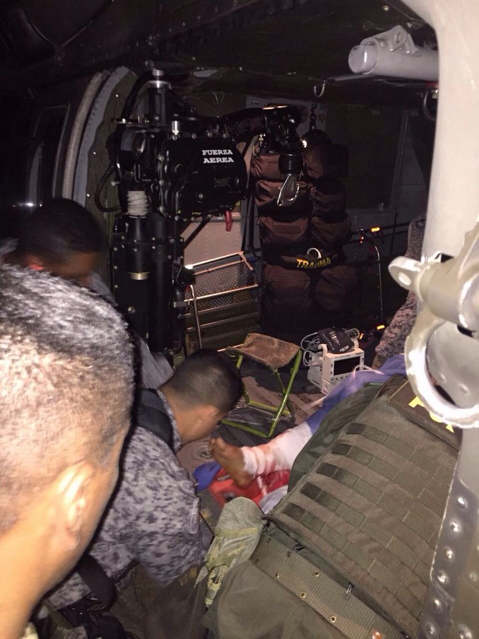 Trasladan a policía y a un civil que resultaron heridos por un explosivo en Zaragoza