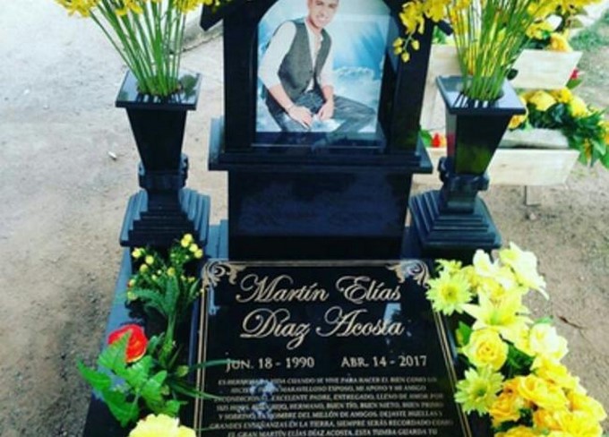 Tumba de Martín Elías/ Foto propiedad de Blu Radio