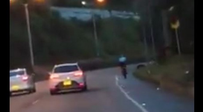 vehiculo ciclista las palmas