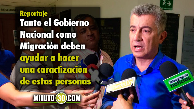 Venezolanos se están tomando las calles de Medellín