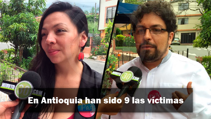 Voceros de colectivos se unieron para rechazar los homicidios. Foto/ Minuto30