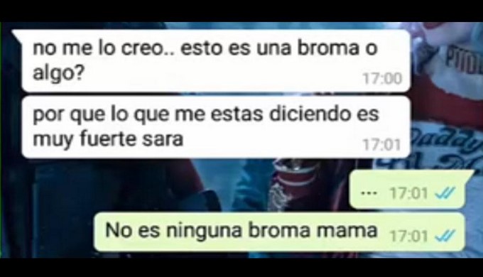 Captura de WhatsApp tomada de http://diariocorreo.pe