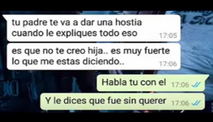 Captura de WhatsApp tomada de http://diariocorreo.pe