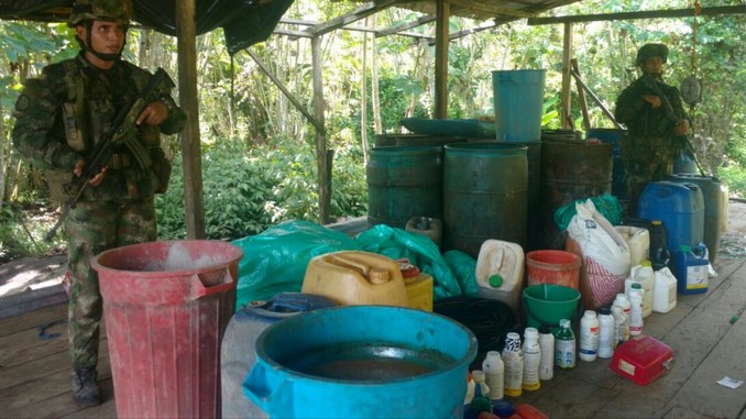 Localizan y destruyen cuatro zonas campamentarias del Eln en el Chocó