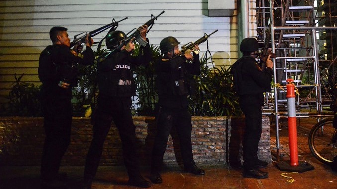 policia filipinas atentado manila
