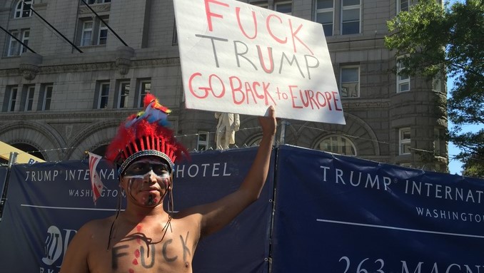 protestas contra trump