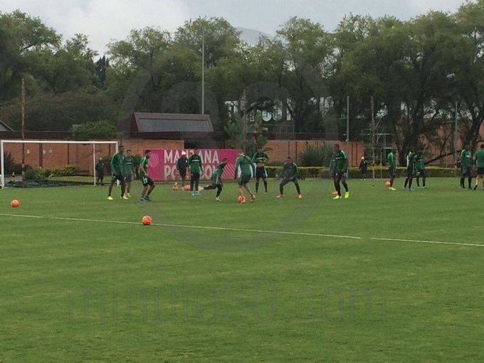 Atlético Nacional entrena en su sede de Guarne